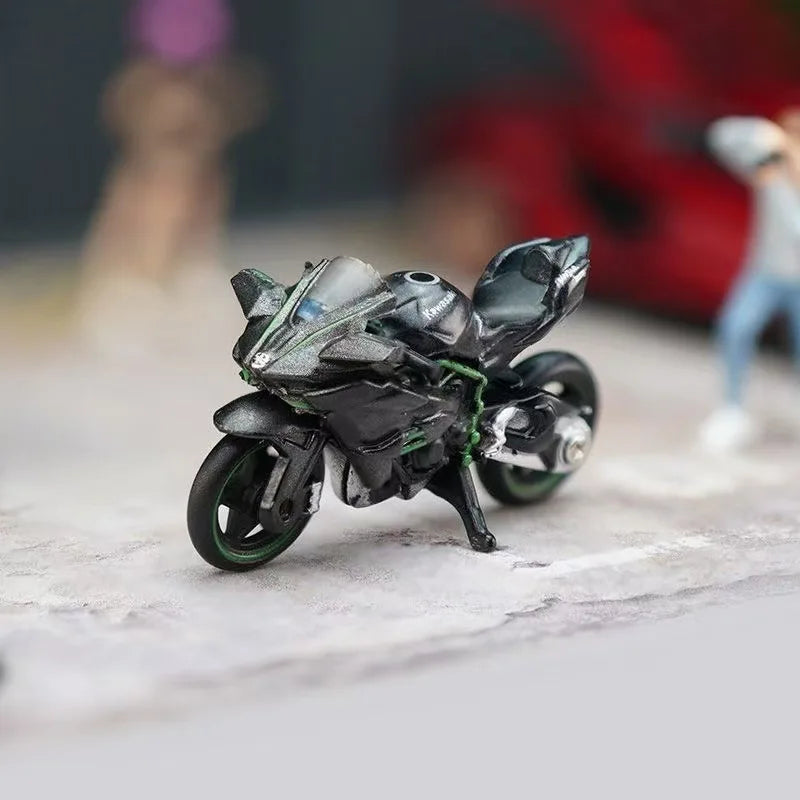 1:64 H2R Motorcycle Limited Edition Simulation Mini Model Collection Ornament Motorcycle Handmade Children's Toy Gift