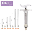 10/20/30/50Ml Baby Bird Feeder with Stainless Steel Birds Feeding Syringe Tube Parrot Feeding Syringe Adjustable Bird Supplies