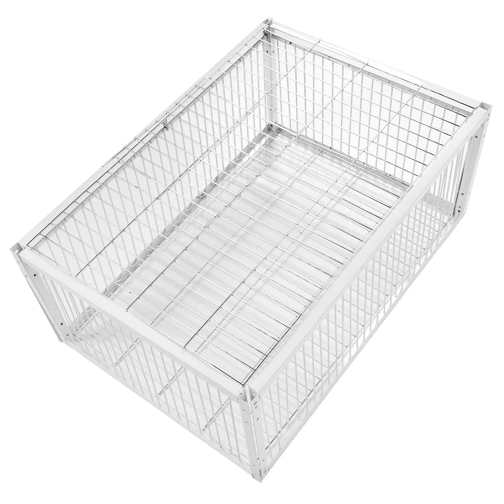 Bird Trap Cage Single Way Entry Portable Escape Proof Bird Animal Trap Cage Easy Assembly Versatile High Strength for Garden