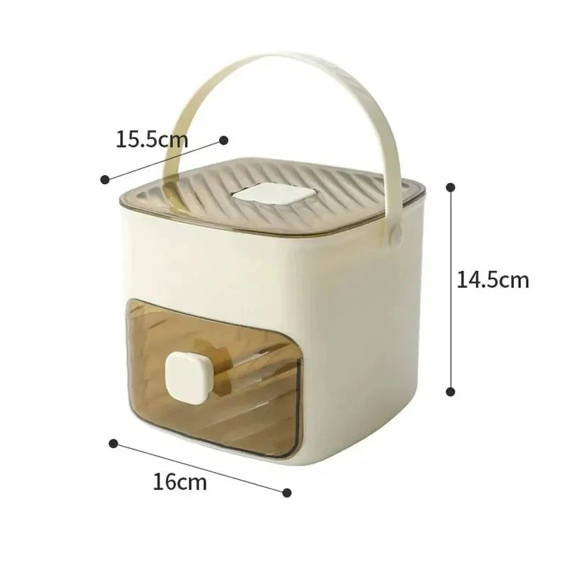 48 Grid Reusable Ice Cube Mold One-touch Easy Release Ice Maker Tray Refrigerator Homemade Ice Making Tool for Kitchen Use
