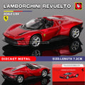 Bburago1:64 Ferrari E812 COMPETIZIONE Model Small Collection Car Alloy Model Toy Gift Scene Decoration Classic and Exquisite