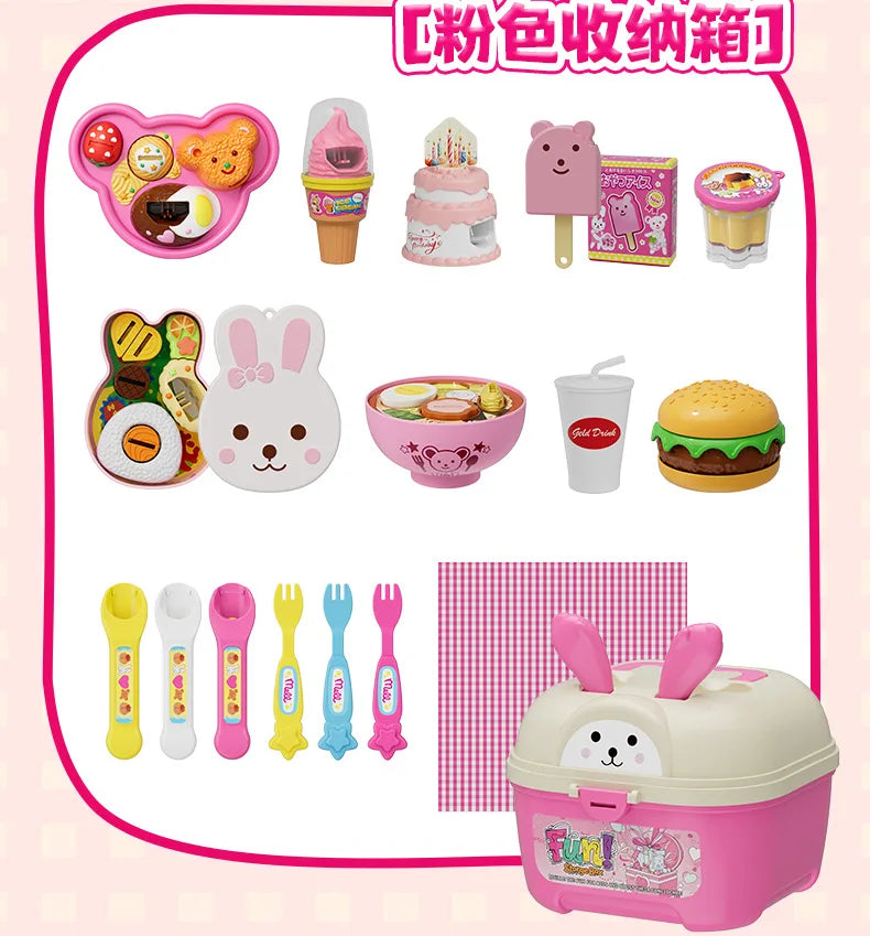NEW Food Feeding Pudding Feeding Toy, Role Play Early Education Children's Play Kitchen Toys, Fun and Stress Relieving,Girl Gift