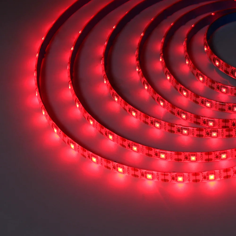 5V USB Led Strip Light SMD 2835 60Leds/m Flexible Ribbon Tape TV Background Lighting 1M 2M 3M 5M LED String Light Room Decor
