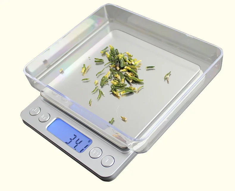 USB LCD Digital Jewelry 0.01g Mini Scale Smart Precision Electronic Pocket Portable Kitchen Food Scale Gram Weight Balance Scale
