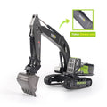 1/50 Diecast Alloy Inertia Engineering Vehicle Model Excavator Crane Forklift Road Roller Collectible Toy Gifts For Boys Kids