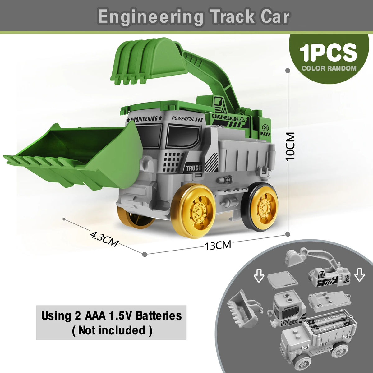Replacement Cars for Tracks - Extra Race Car Accessories for Dinosaur Race Track & Train Toy Gift - for Kids Boys and Girls Toys