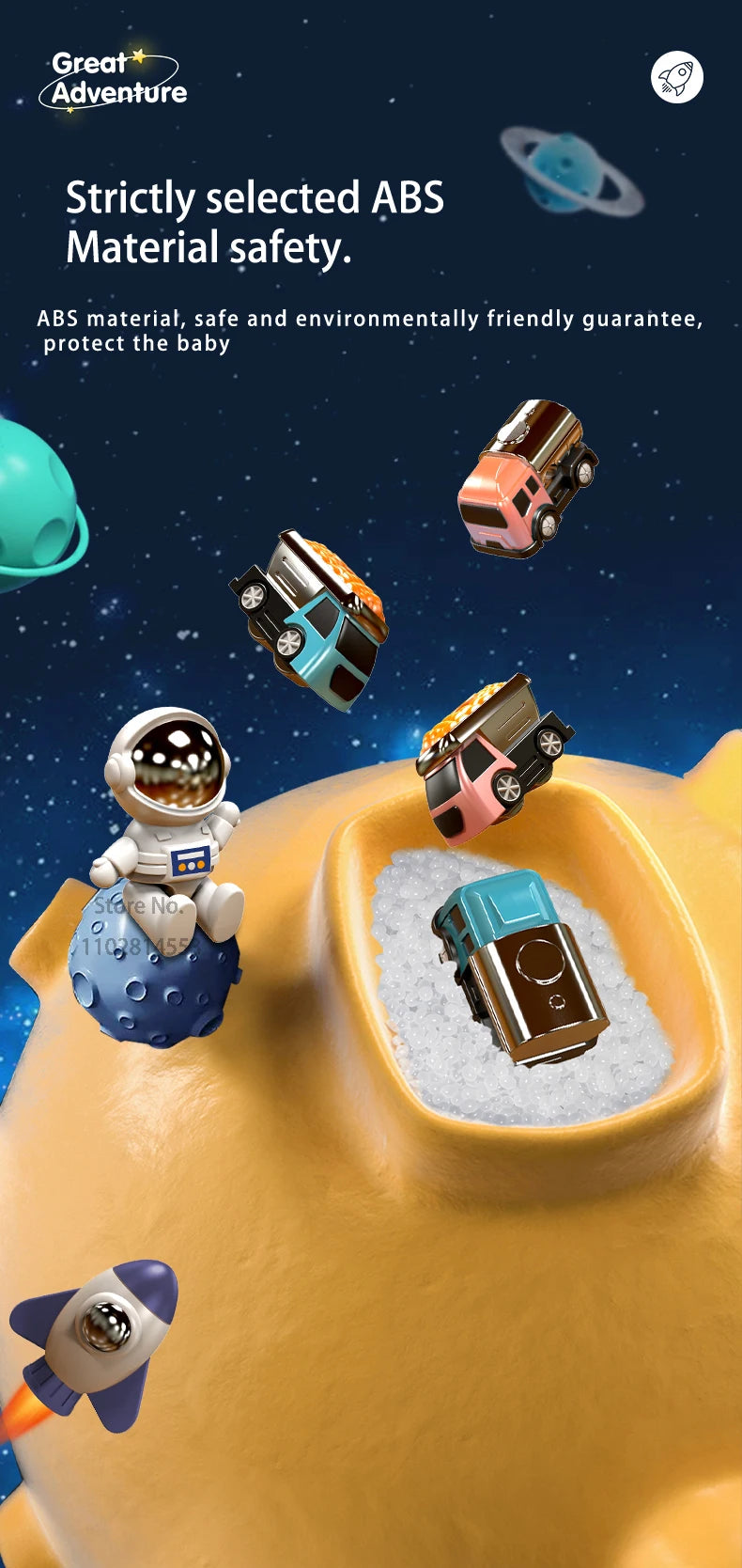 Racing Rail Car Model Space Aerospace Animals Educational Toys Children Train Track Adventure Brain Mechanical Interactive Game