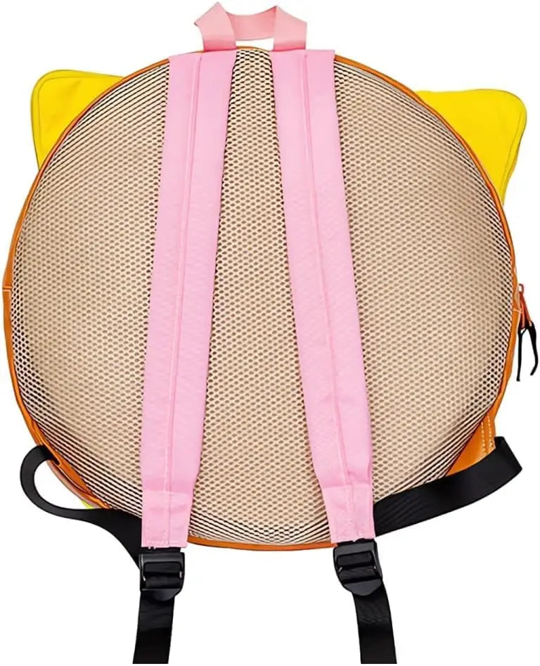 Cartoon Cheeseburger Backpack Multi-Compartment Cute Large Capacity Funny Plush Hamburger Burger Backpack Daypack for Kid Adult