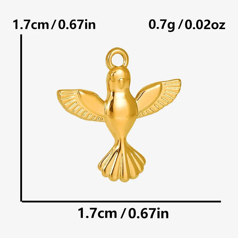 5Pcs/Lot Stainless Steel Sea Animal Starfish Cicada Shell Pendant Jewelry DIY Goth Sacred Heart Sunflower Heart подвеска Bulk