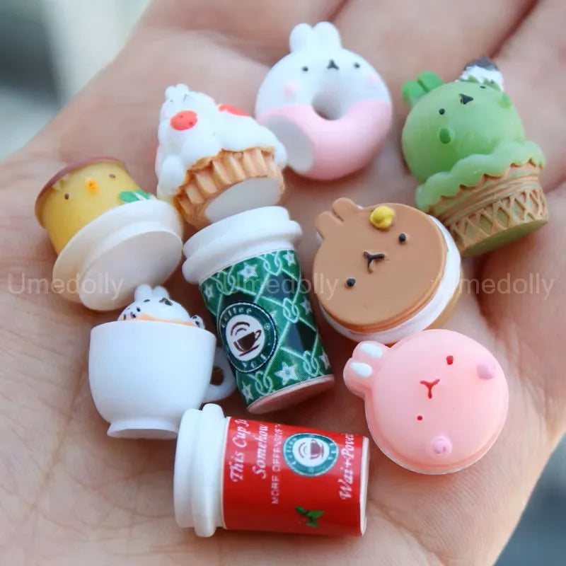 1:6 Miniature Dollhouse Food Supermarket Mini Snack Simulation Cake Wine Drink for Blyth BJD Doll Kitchen Accessories Toy
