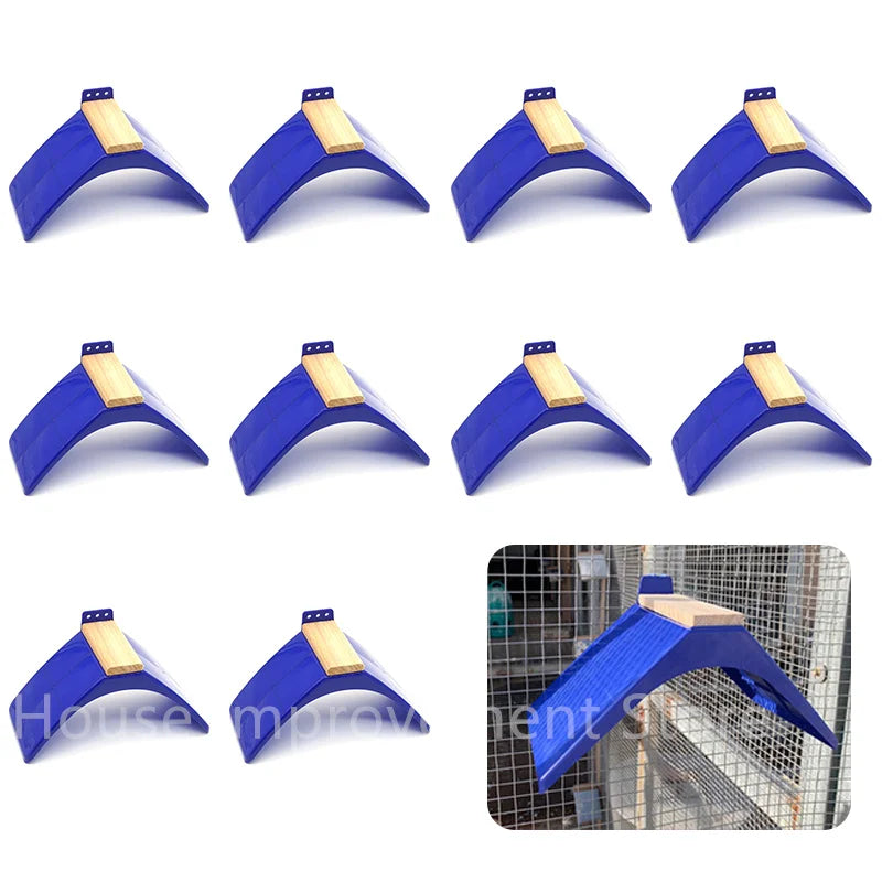 5/10/20PCS Pigeon Dove Bird House Parrots Plastic Rest Stand Frame Dwelling Perch Shellhard Bird Supplies