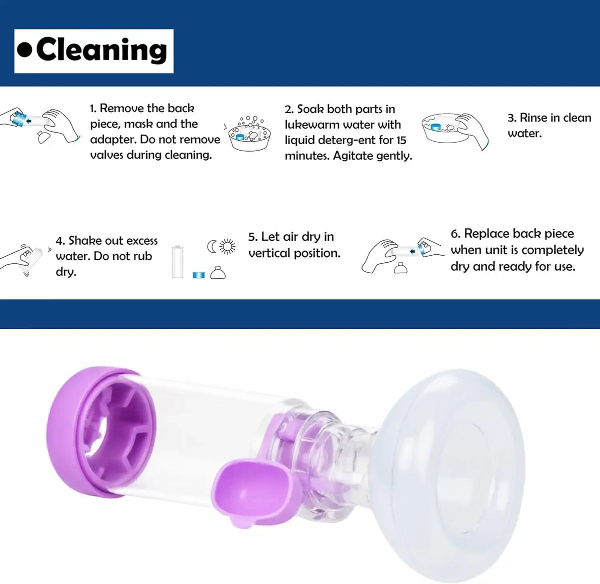 Pet Free‑Space Chamber for Cats Dogs, Handheld Nebulizer, Pet Nebulizer for Medication Administration