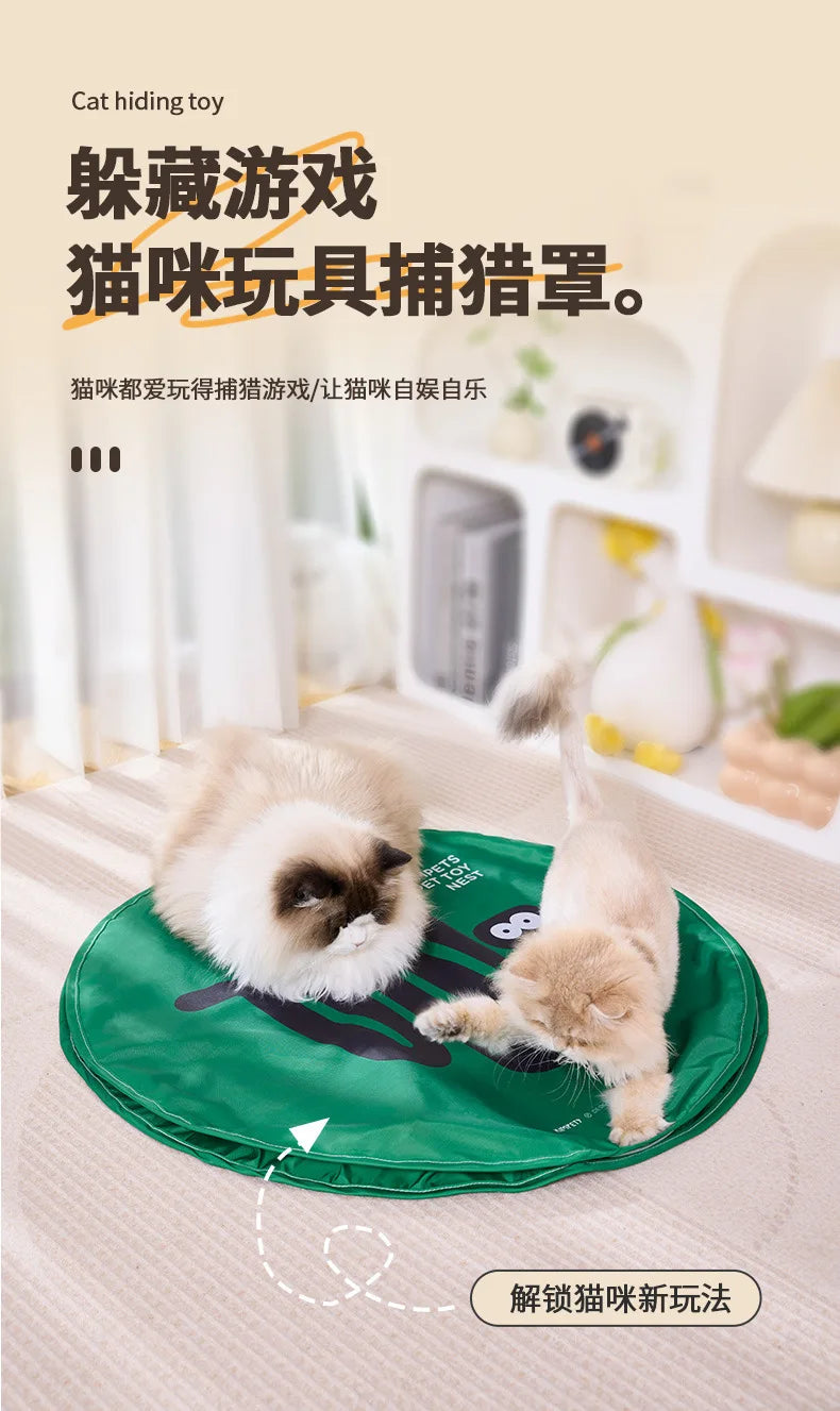 Cat Toy Electric Cat Teaser Ball Automatic Hunting Cover Pet Toy Self-Entertainment Boredom Buster