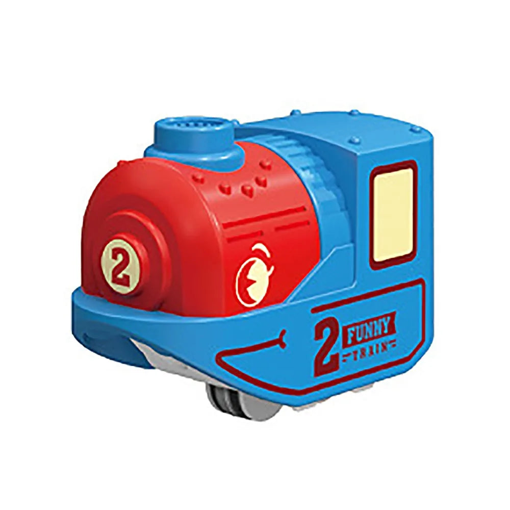 Plastic Magnetic Tracks Train Anti-gravity Intelligent Toy Railway Track Toys Smooth Steady Driving Magnetic Train Diecast Toy