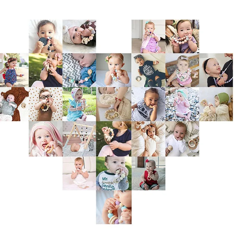 1PC Baby Silicone Teether Toys Food Grade Silicone Teething Animal Dental Teething Goods for Newborn Soothing Nursing Toys