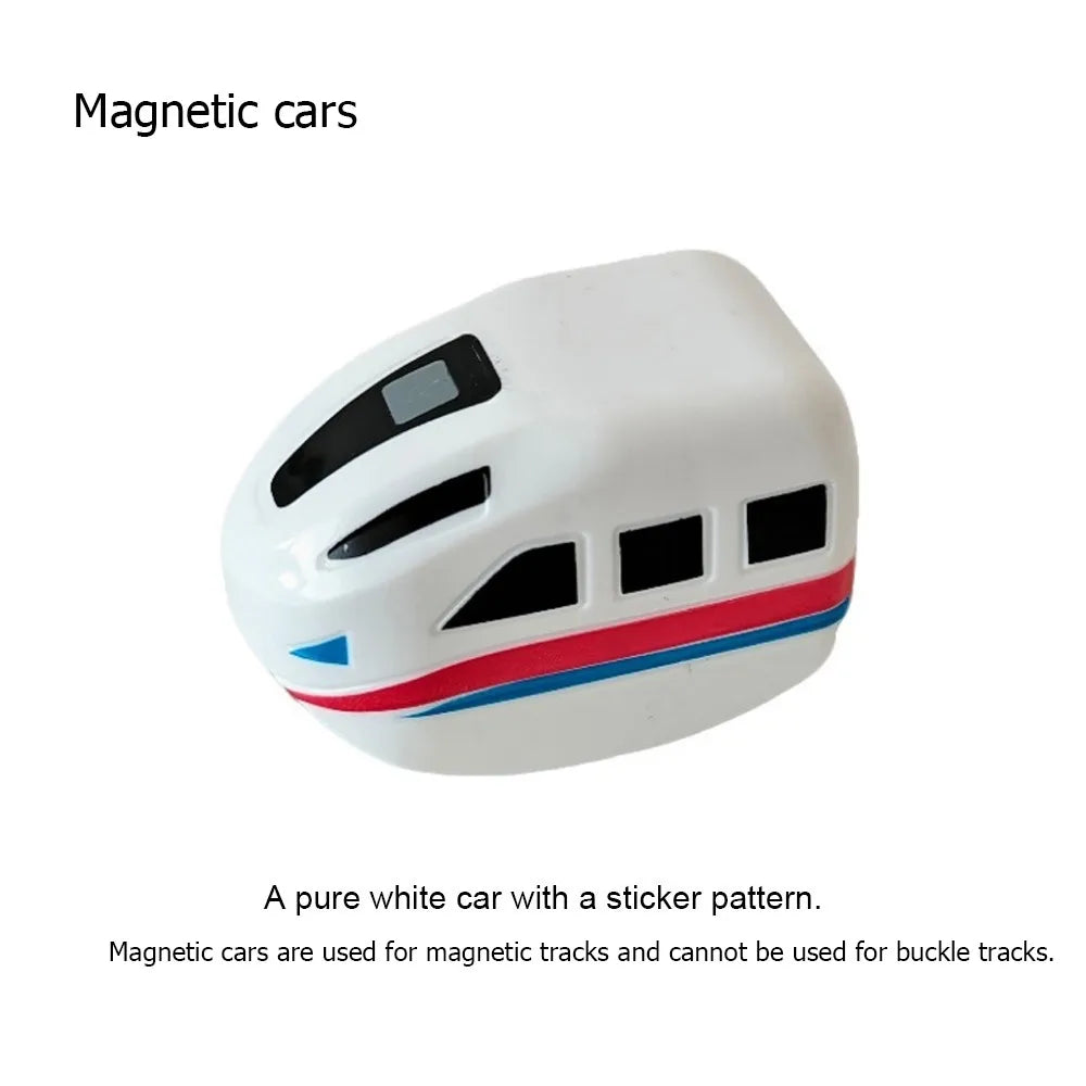 Plastic Magnetic Tracks Train Anti-gravity Smooth Steady Driving Magnetic Train Diecast Toy Intelligent Toy Railway Track Toys