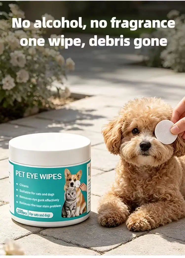 Dry Cracked Paw Repair Wipes Pet Cleaning Kit Hydrating Moisturizing Soothing Foot Care Wet Wipes for Dog Cat Sensitive Skin