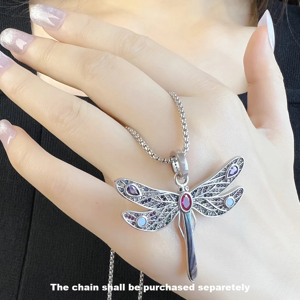Pendant Pomegranate Tree Flower Bird Butterfly Dragonfly Cat Koala Brand New Jewelry Europe 925 Sterling Silver Gift For Woman