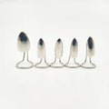 Gothic Cyberpunk Hip-pop Cosplay Ring Unisex Opening Adjustable Nail Rings Alloy Wearing Manicures 5Pcs/Set Jewelry Accessory