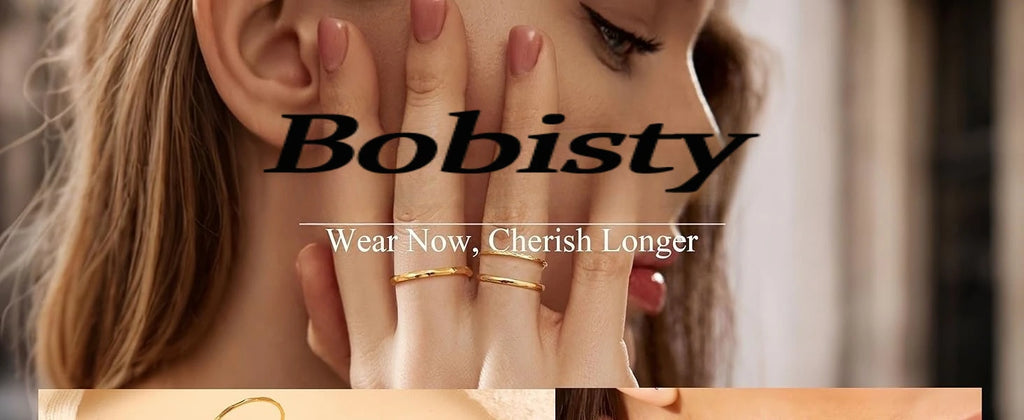 Bobisty 8Pcs 1MM 2MM Stainless Steel Rings for Women Men Minimalist Fashion Dainty Plain Thin Knuckle Stacking Thumb Rings Set
