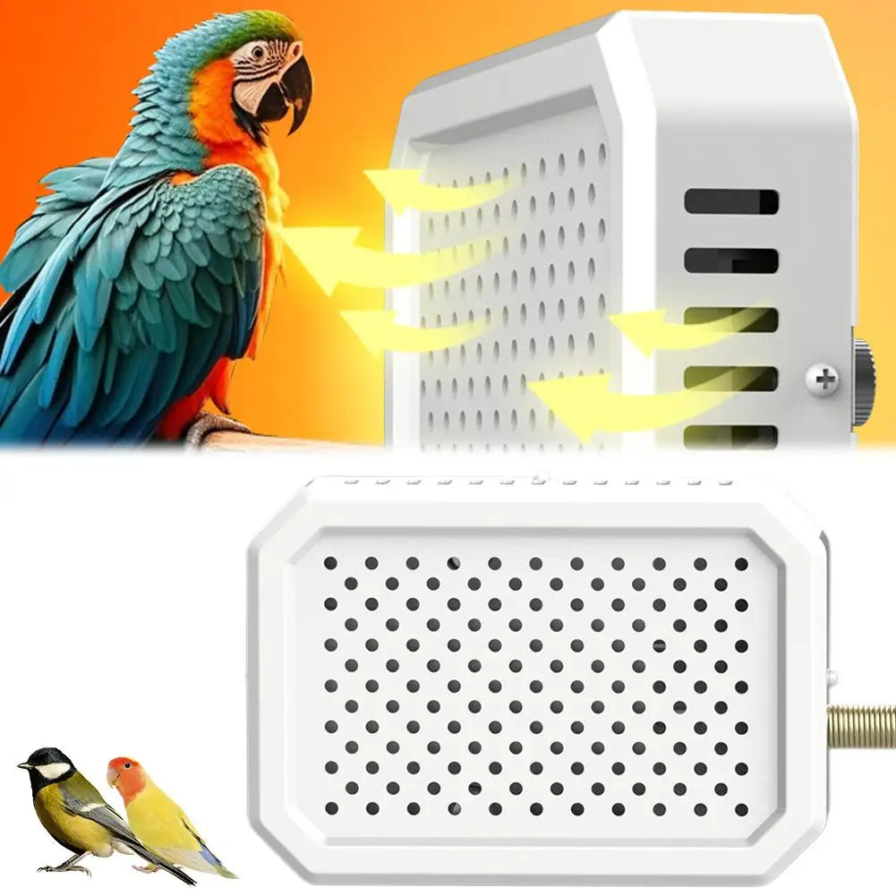 Bird Cage Heater Safe Constant Temperature Control Energy Saving Waterproof Dustproof Bite Resistant Adjustable Bracket for N8M3