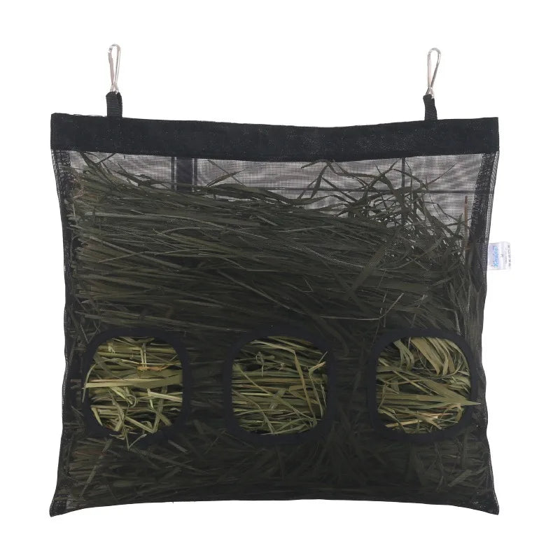 Hanging Hay Bag Small Pet Hay Feeder Storage Pouch for Rabbit Guinea Pig rabbit Cage Hay Bag Pet Supplies