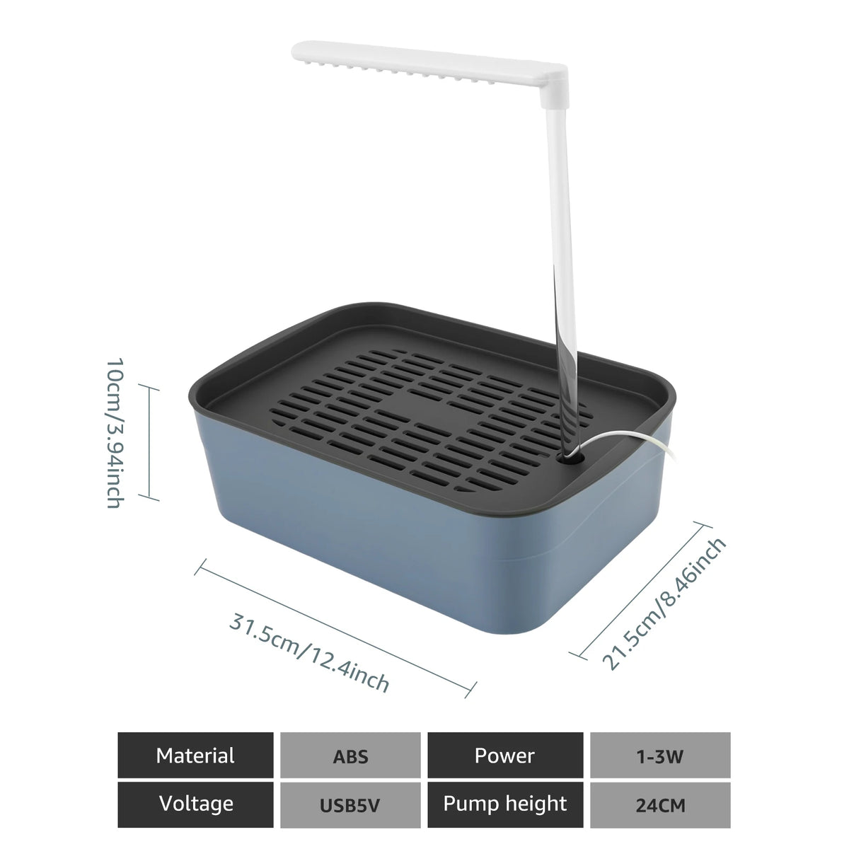 Parrot Automatic Shower Pet Bird Bath Cage Basin USB Electric Circulating Water Bird Bathtub for Lovebird Cockatiel Birds Toy