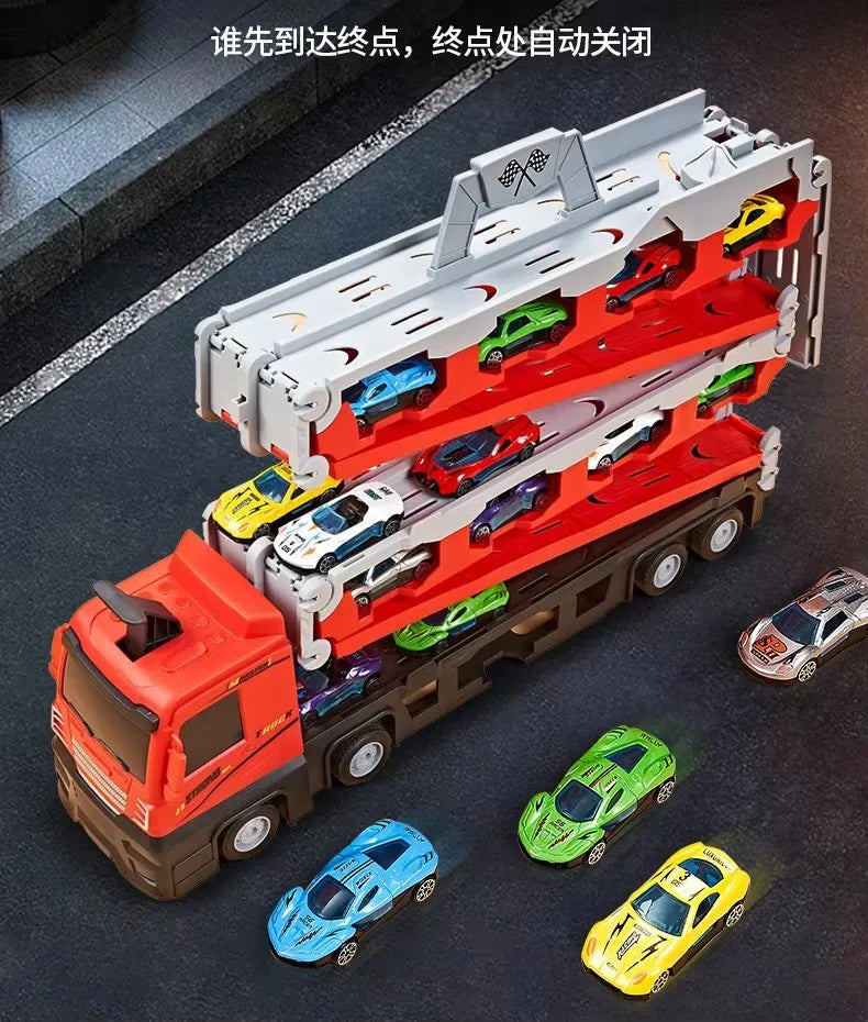 Race Track Car Ramp Toy Educational Games Racing Gliding Rail Puzzle Set For Kids Boy 2 3 4 5 Years Birthday Gifts Children Toys