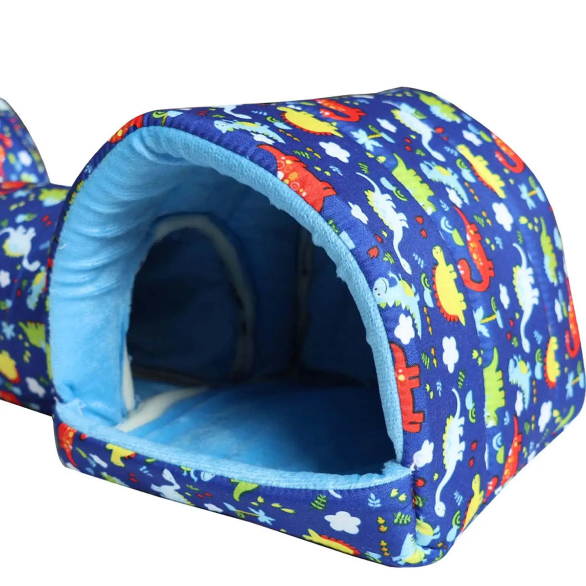 Guinea Pig Tunnel and Bed Corner Tunnel Breathable Hamster Hideout Bunny House for Chinchilla Mice Hedgehog Small Animals Ferret