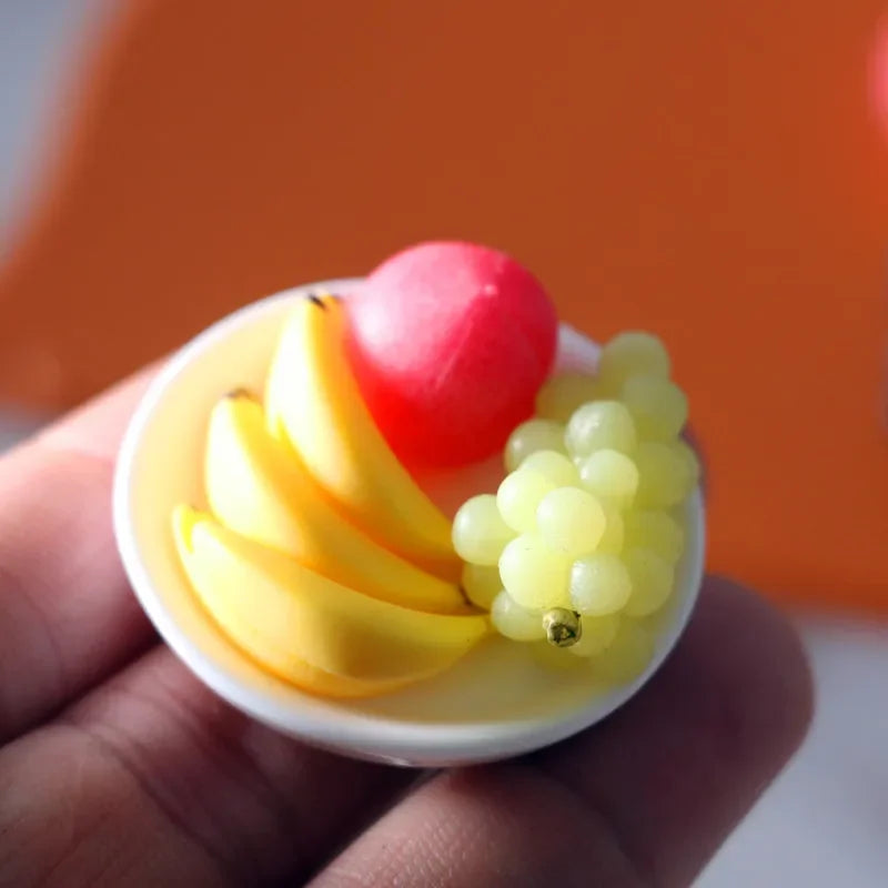 Miniature Mini Ice Cream Beer Can Foods Snack Drinks Model For Blyth Ob11 Dolls Accessories Kids Pretend Play Supermarket Toys