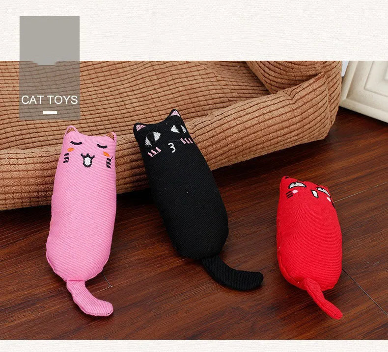 Pet newest plush toy cat toy rustling sound cat toy cat products toy kitten teeth grinding toys resistant to bite