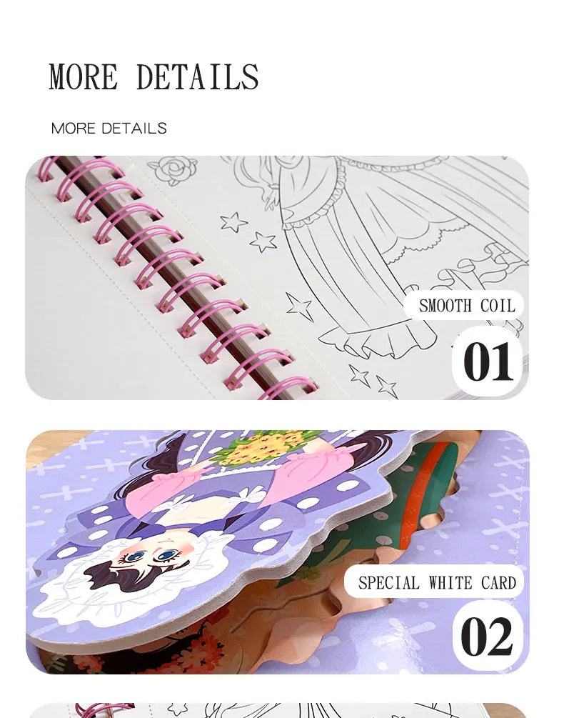 Children's Fabric Art Craze Poke Drawing Craft Toys DIY Creative Puzzle Puncture Painting Poking Sticker For Kids Birthday Gifts