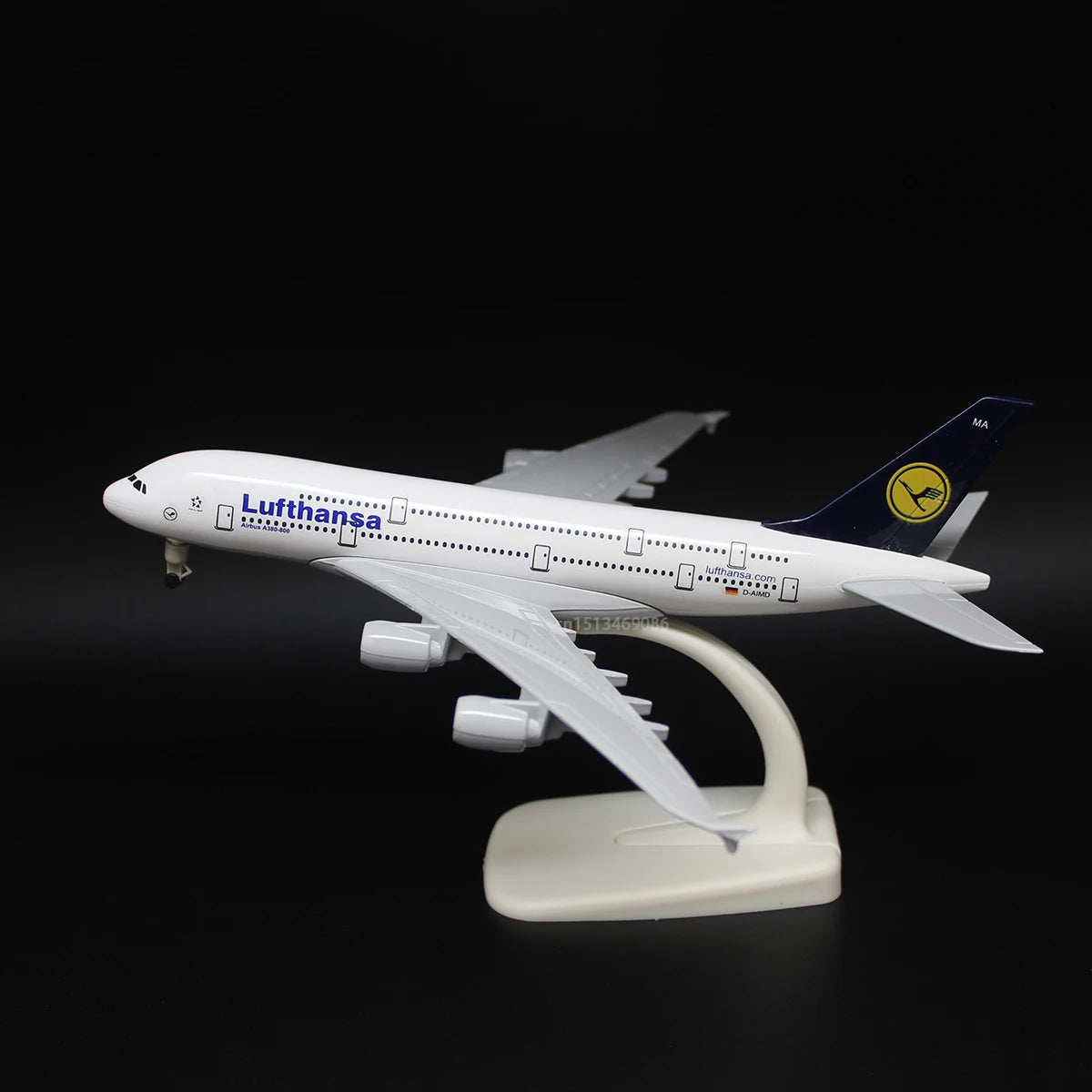 20CM 8inch Diecast Alloy Airlines A380 A350 A330 Beluga For Collection Friend Gift