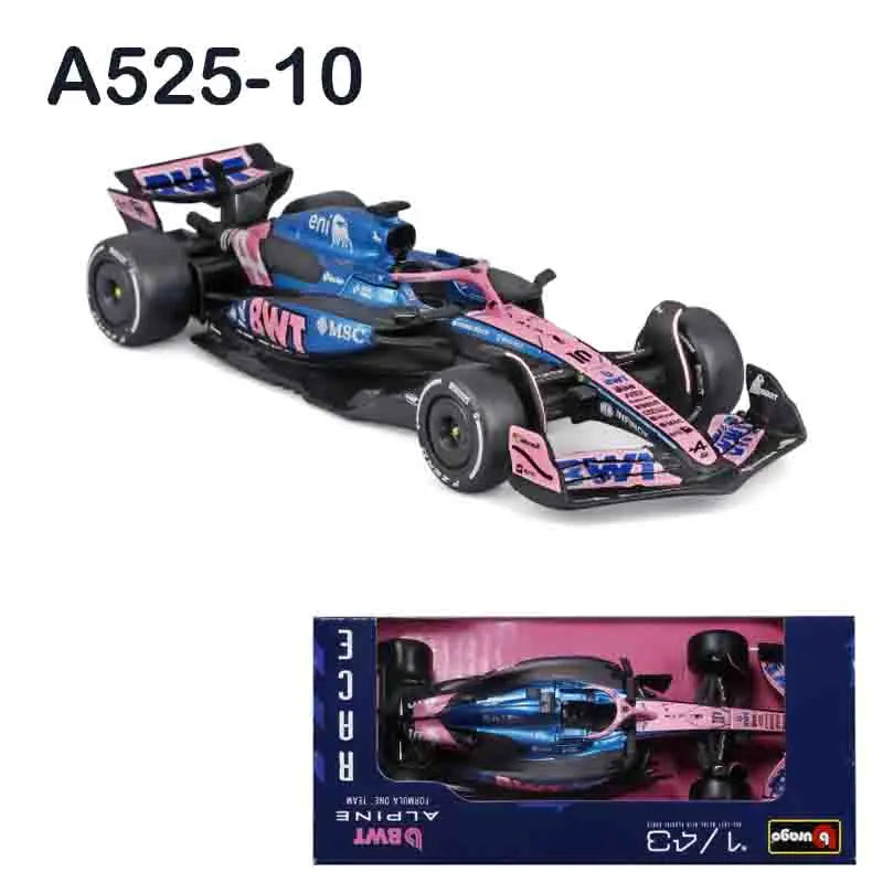 Bburago 1:43 McLaren F1 MCL38 2024 Miami GP Formula 1 Alloy Diecast Model Car #4 Lando Norris #81 Oscar Piastr Toy Gift