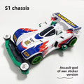 Japanese Anime Bakusou Kyuudai Let's&Go Mini 4WD Racing Track Race Sabre Black Battle Ray Stinger Model Toy