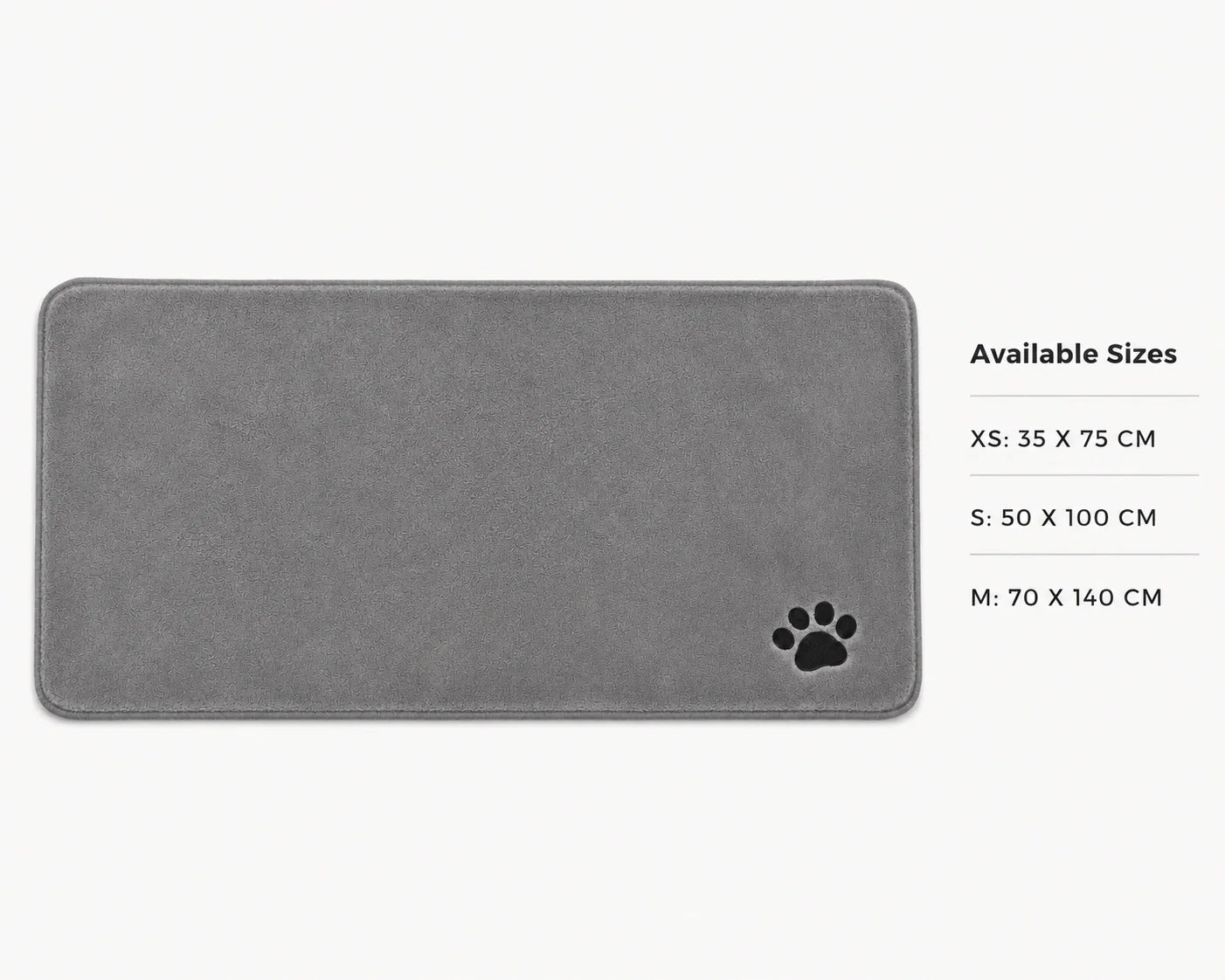 35*75cm/50*100cm Microfiber Pet Bath Towel Embroidered Super Soft Absorbent Cat for Dogs Grooming Supplies