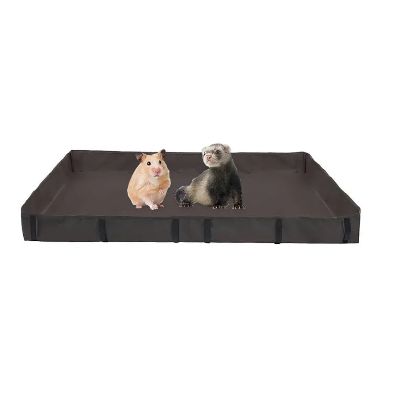 Guinea pig cage bottom waterproof inner liner, pet hamster hedgehog small animal habitat fence base pad