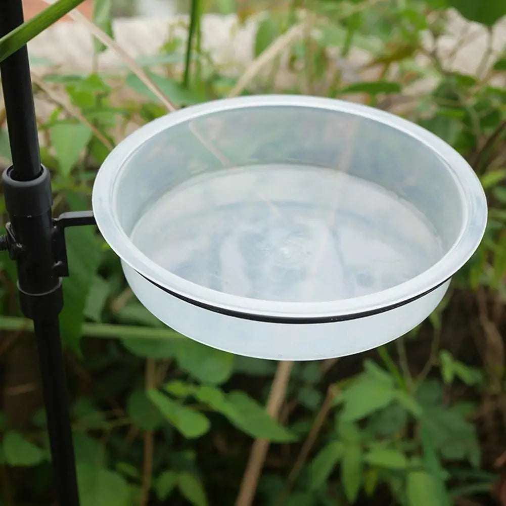 Outdoor Garden Hummingbird Water Dish Tray Replacement Plastic Birdbath Bowl Wild Bird Feeding Station Drinker Water Feeding