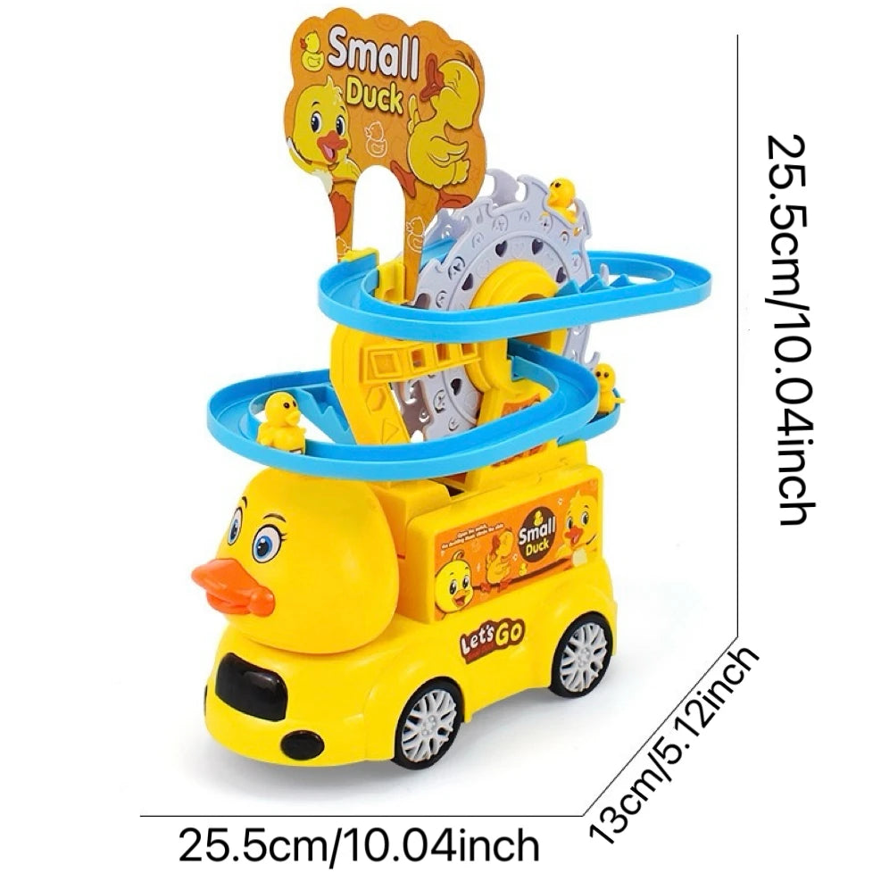 1pcs Cartoon Animal Ferris Wheel Track Car Toy with Light and Music Puzzle Parent-Child Interactive Birthday Christmas Gift