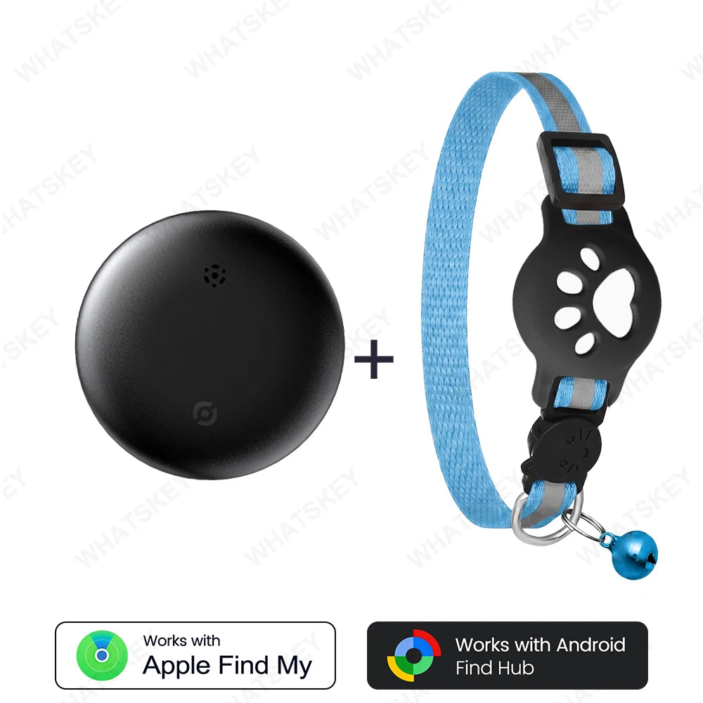 Adjustable Pet Collar Gps Tracker Google Find My Android Finder Location Tracker Kits Pet Supplies Cat Pet Electronic Devices