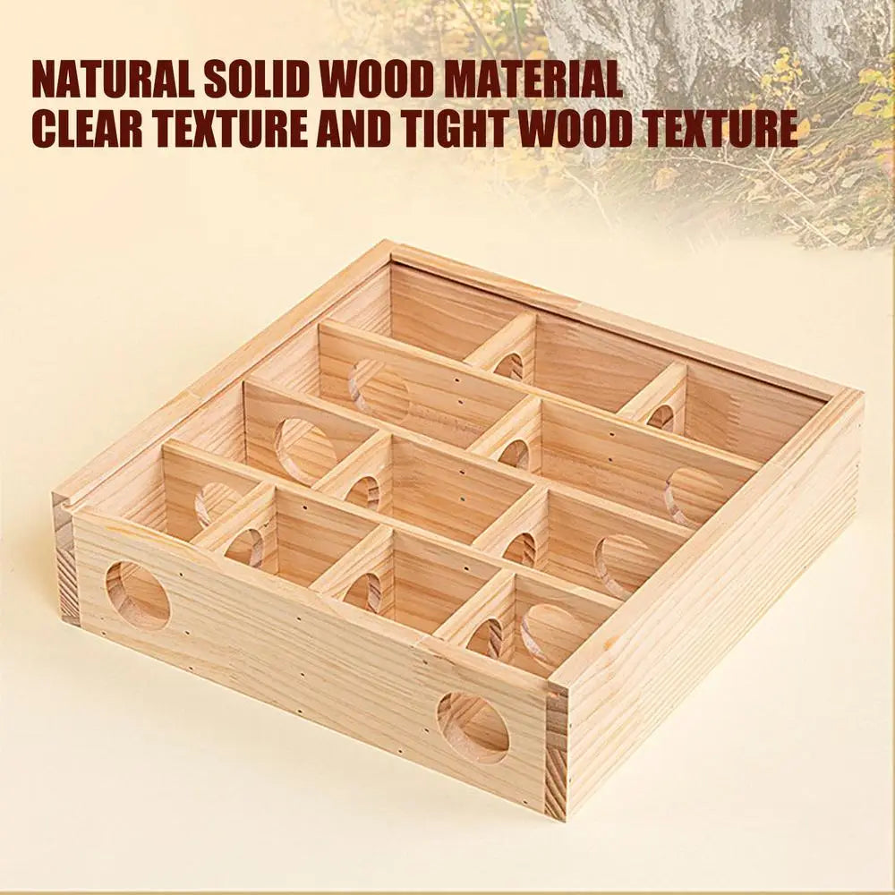 wooden maze Hamster toy intellectual development Small Pet Animals Activity Center Hamster Engaging Play supplies