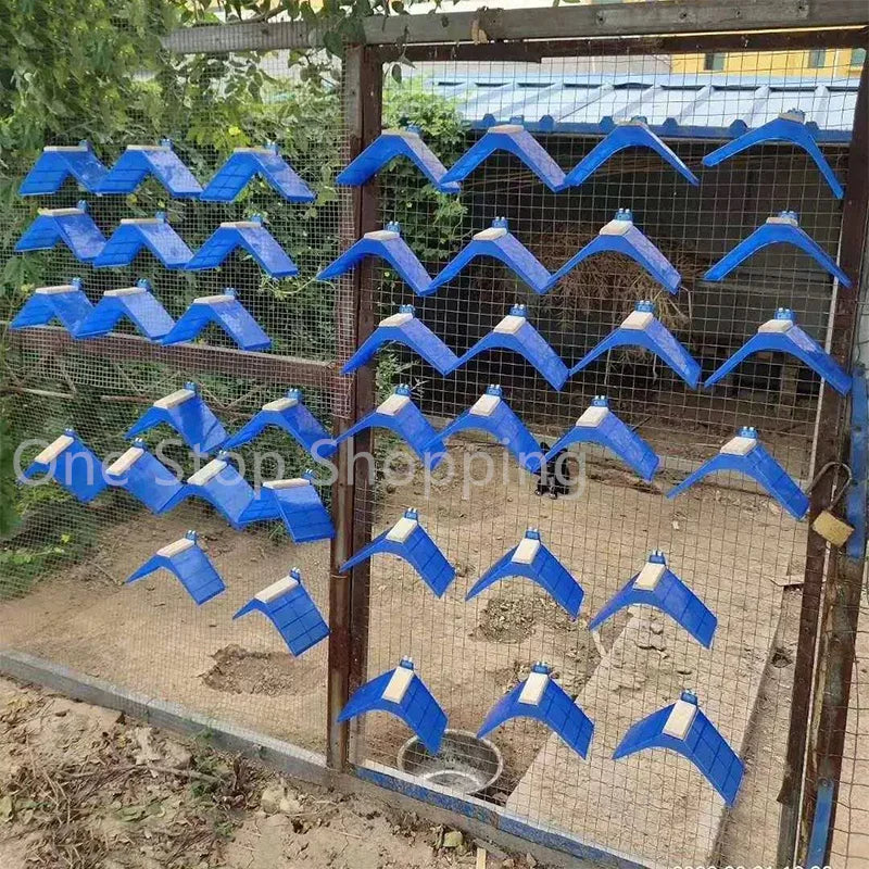 5/10/20PCS Plastic Pigeon Perch Dove Rest Stand Frame Pigeon Perches Roost for Bird Supplies Blue Pigeon Parrots House Dwelling