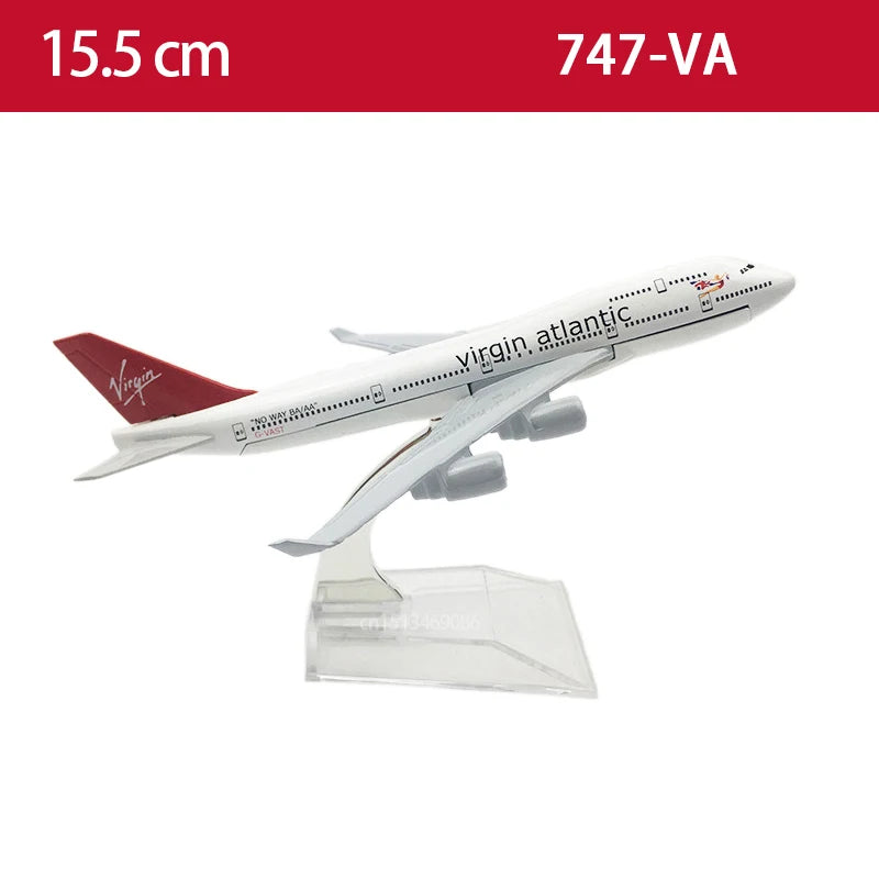 15CM 6inch Diecast Alloy 747 British Malaysia Airways B747 Airlines For Collection Friend Gift