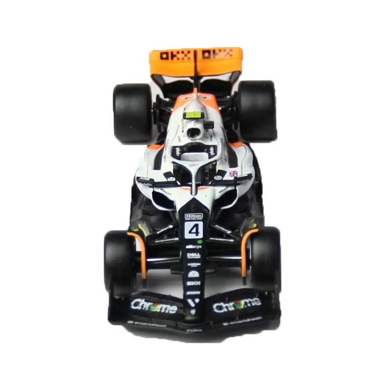 Bburago 1:43 McLaren F1 MCL38 2024 Miami GP Formula 1 Alloy Diecast Model Car #4 Lando Norris #81 Oscar Piastr Toy Gift