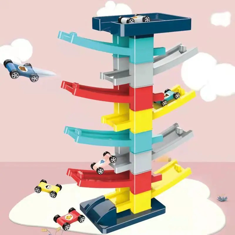 Race Track Car Ramp Toy Educational Games Racing Gliding Rail Puzzle Set For Kids Boy 2 3 4 5 Years Birthday Gifts Children Toys