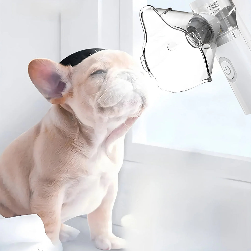 Smart Home Use Pet Nebulizer for Cats & Dogs - Easy-to-Use Animal Nebulizer for Respiratory Relief & Pet Health