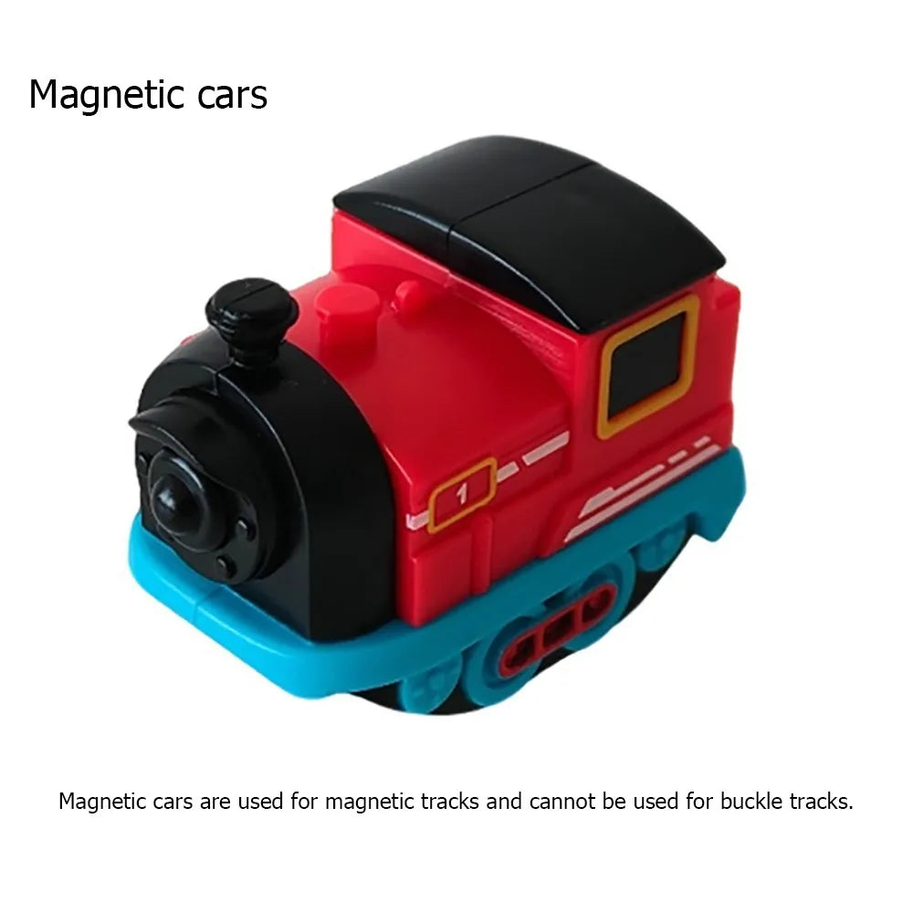 Plastic Magnetic Tracks Train Anti-gravity Smooth Steady Driving Magnetic Train Diecast Toy Intelligent Toy Railway Track Toys