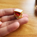 Cute 1/6 Scale Dollhouse Miniature Breakfast Mini Bread Waffle Bacon Bagel Clay Food for Doll Kitchen Toys Accessories