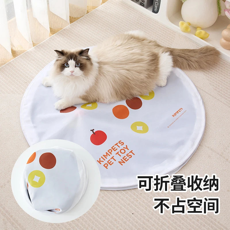 Cat Toy Electric Cat Teaser Ball Automatic Hunting Cover Pet Toy Self-Entertainment Boredom Buster