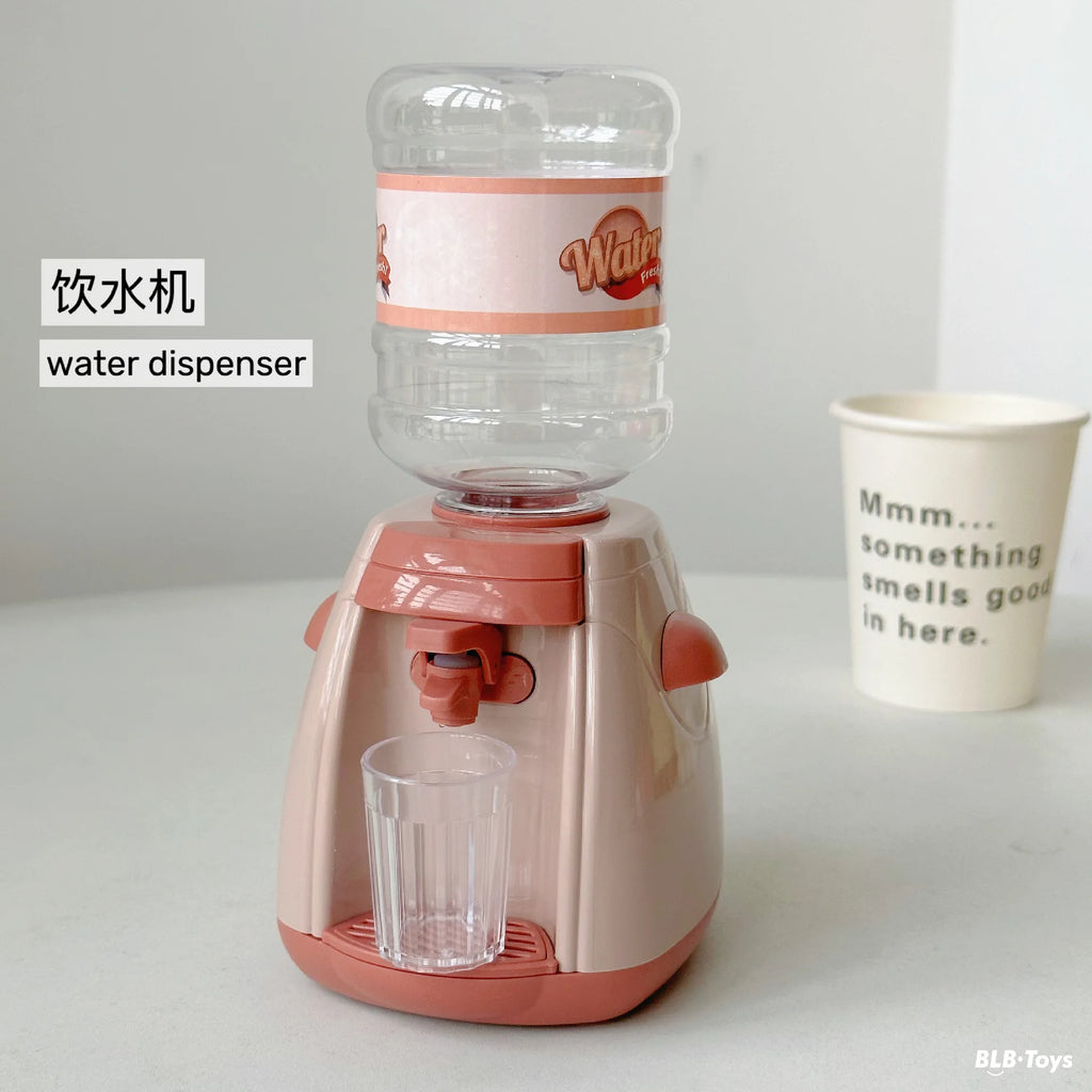 Kids Simulation Kitchen Appliances Sets Toy Mini Blender Coffee Maker Washing Machine Pretend Play Creative Electric Game Gift